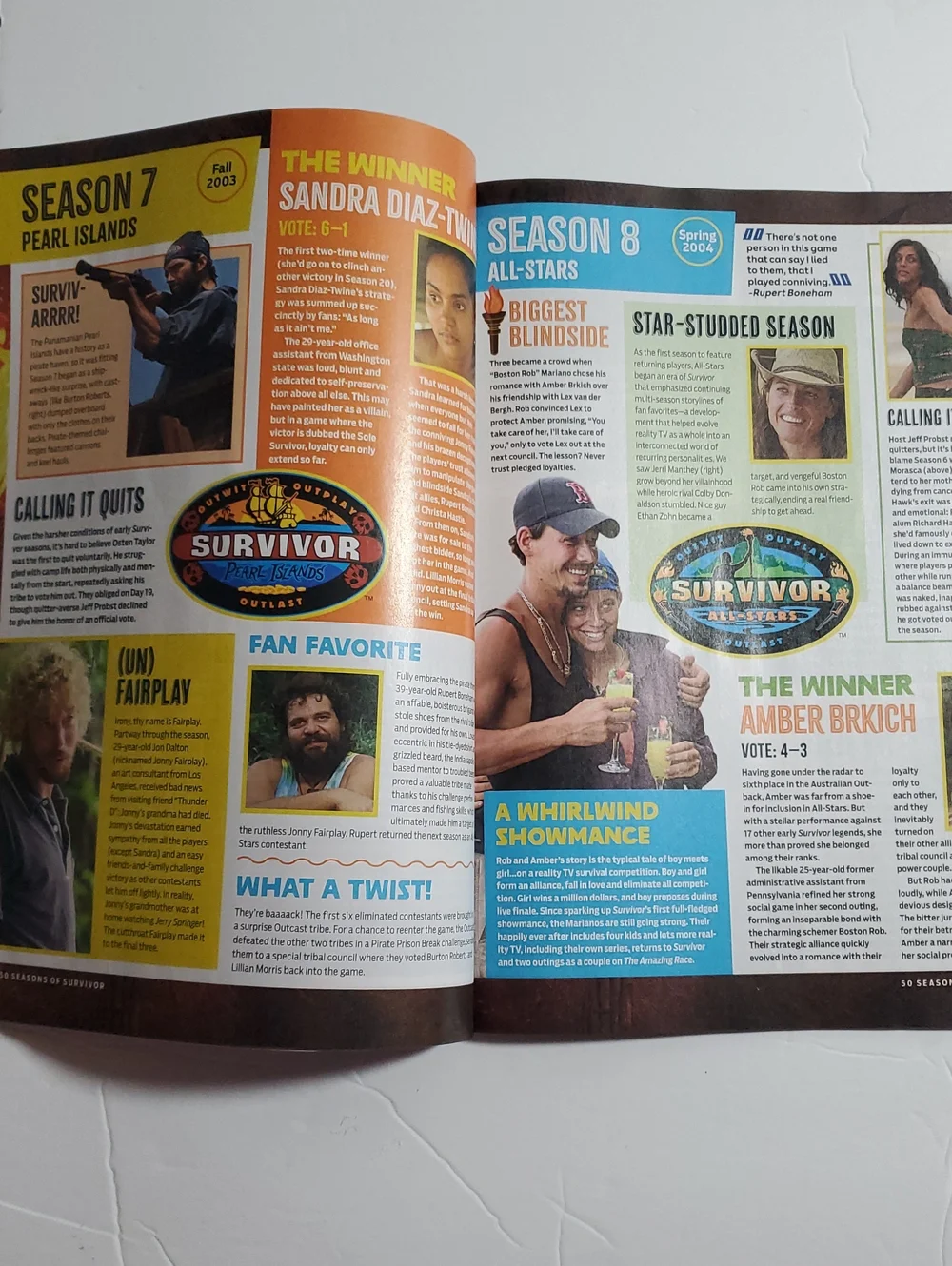 Survivor 50 Seasons Special Collector's Issue Lot TV Guide And People Magazine